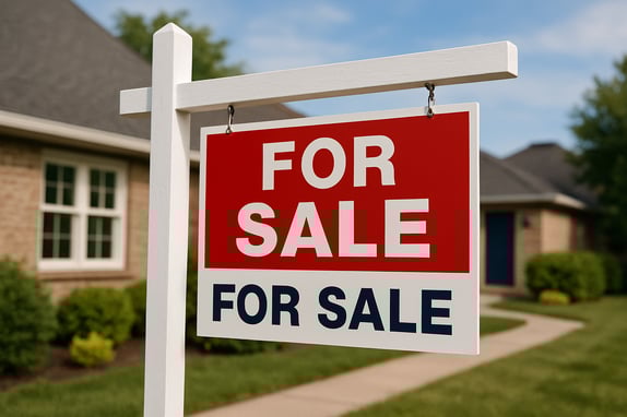 real estate for sale sign