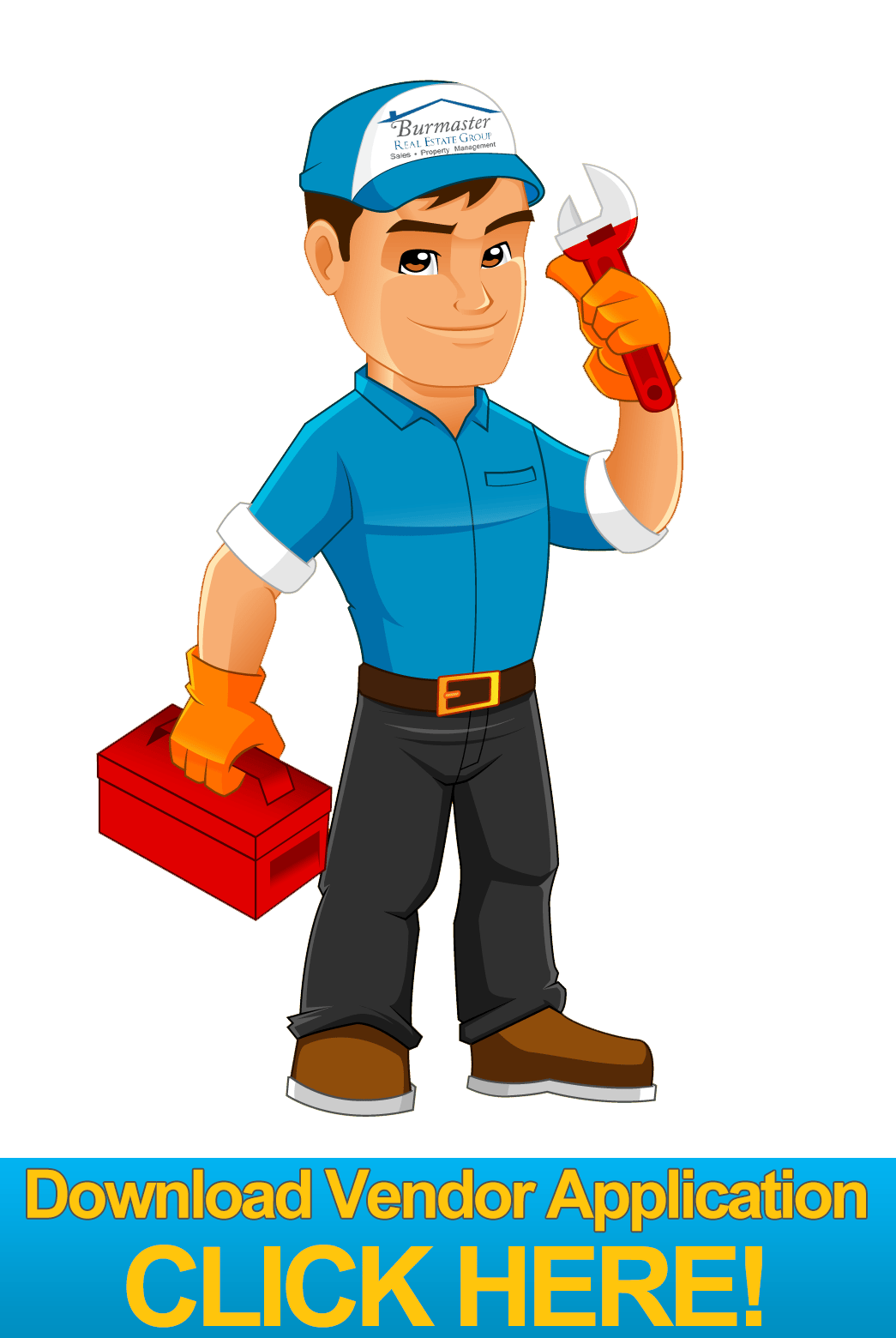 Handyman Mascot