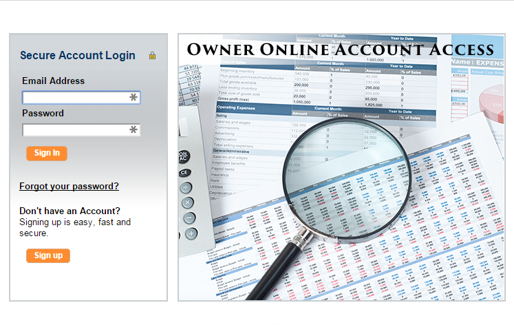 Owner Login Owner Login