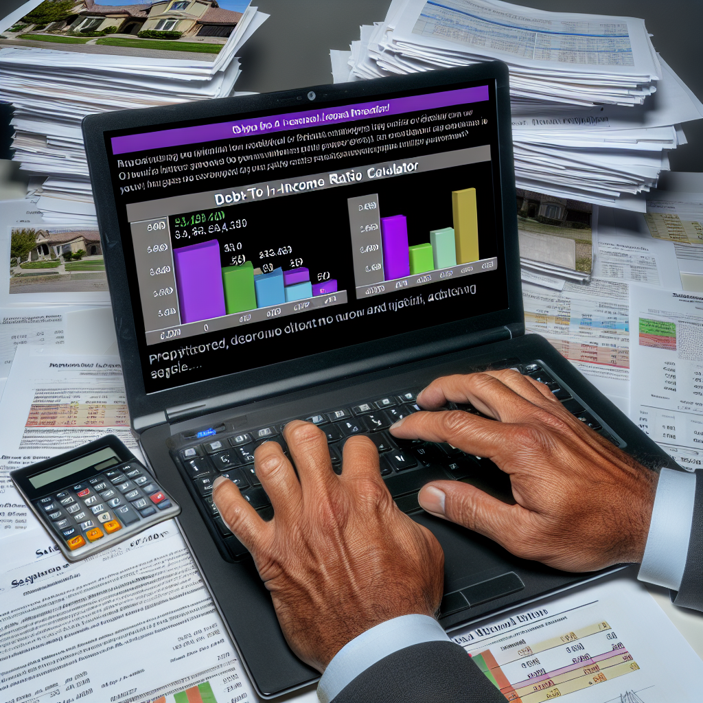 A professional real estate investor reviewing prop