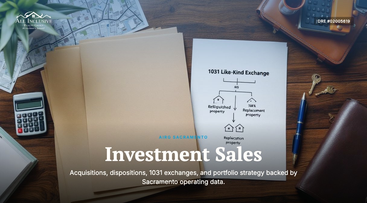 Investment Sales Sacramento
