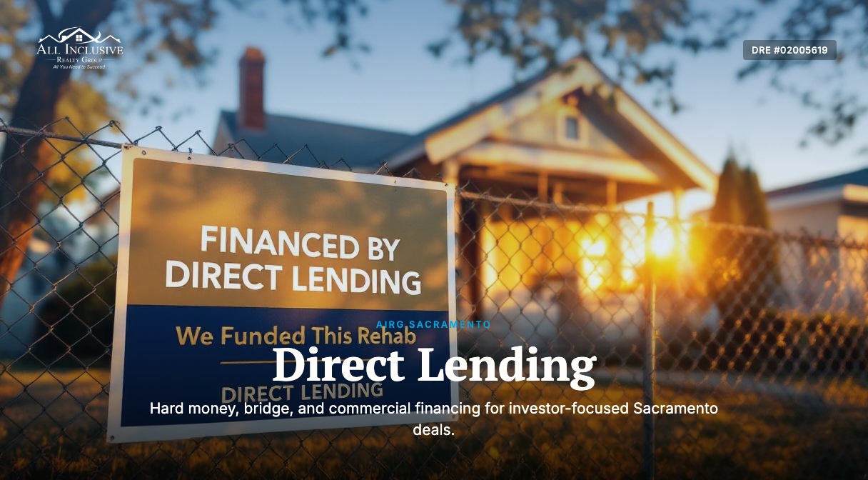 Direct Lending Sacramento