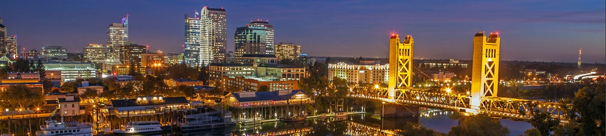 Sacramento California skyline